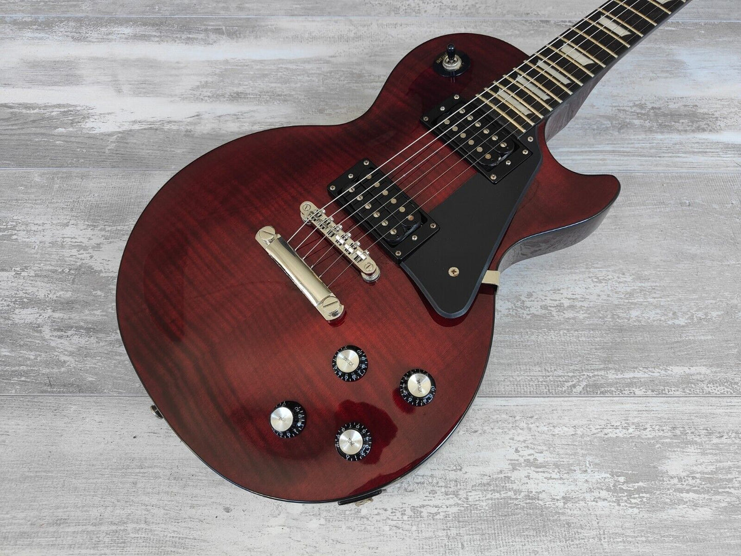 2014 Epiphone Les Paul Classic-T w/Robo Tuners (Black Cherry)