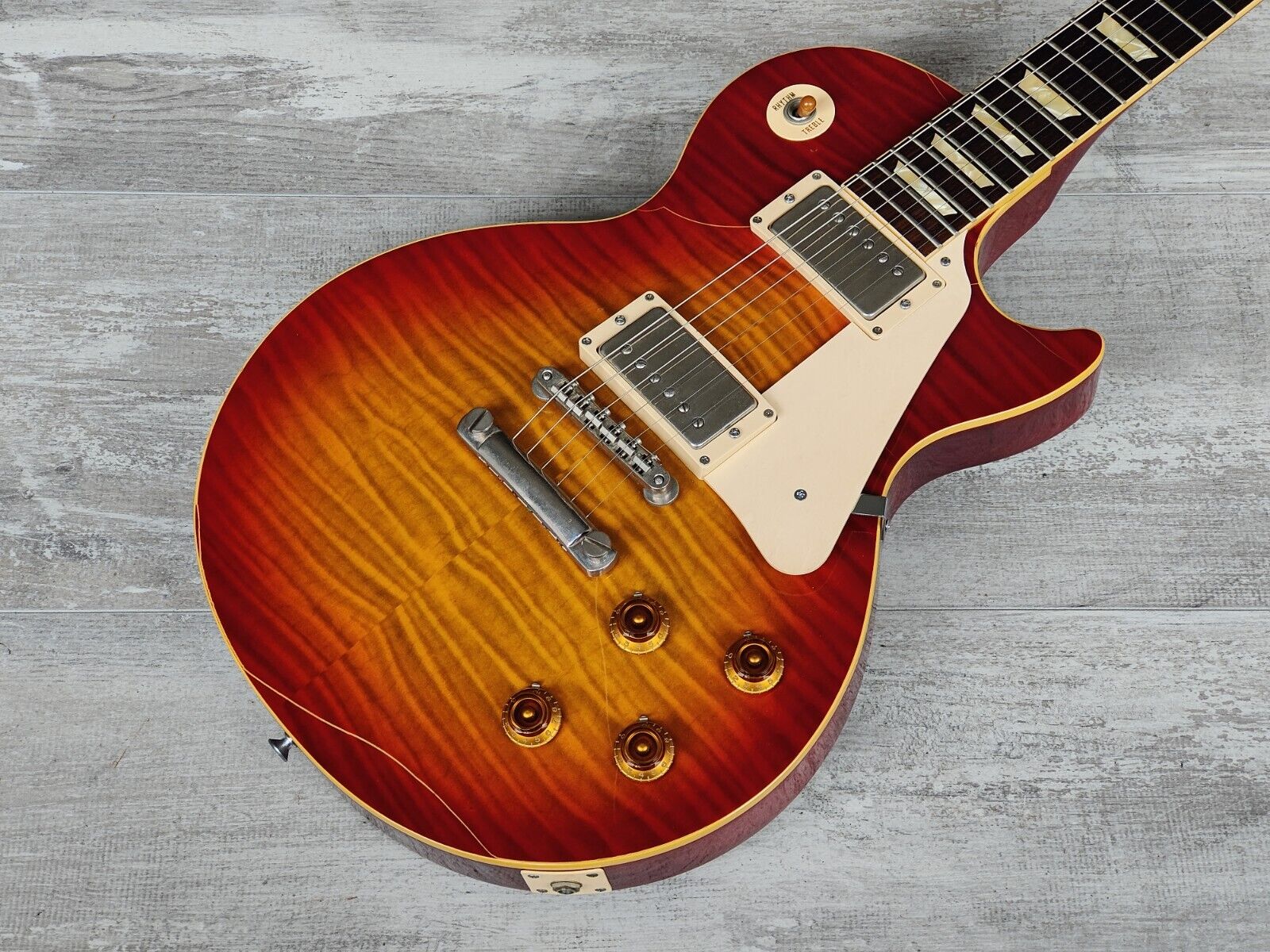 1993 Orville Japan (by Gibson) LPS-80F Les Paul Standard (Cherry Sunburst)