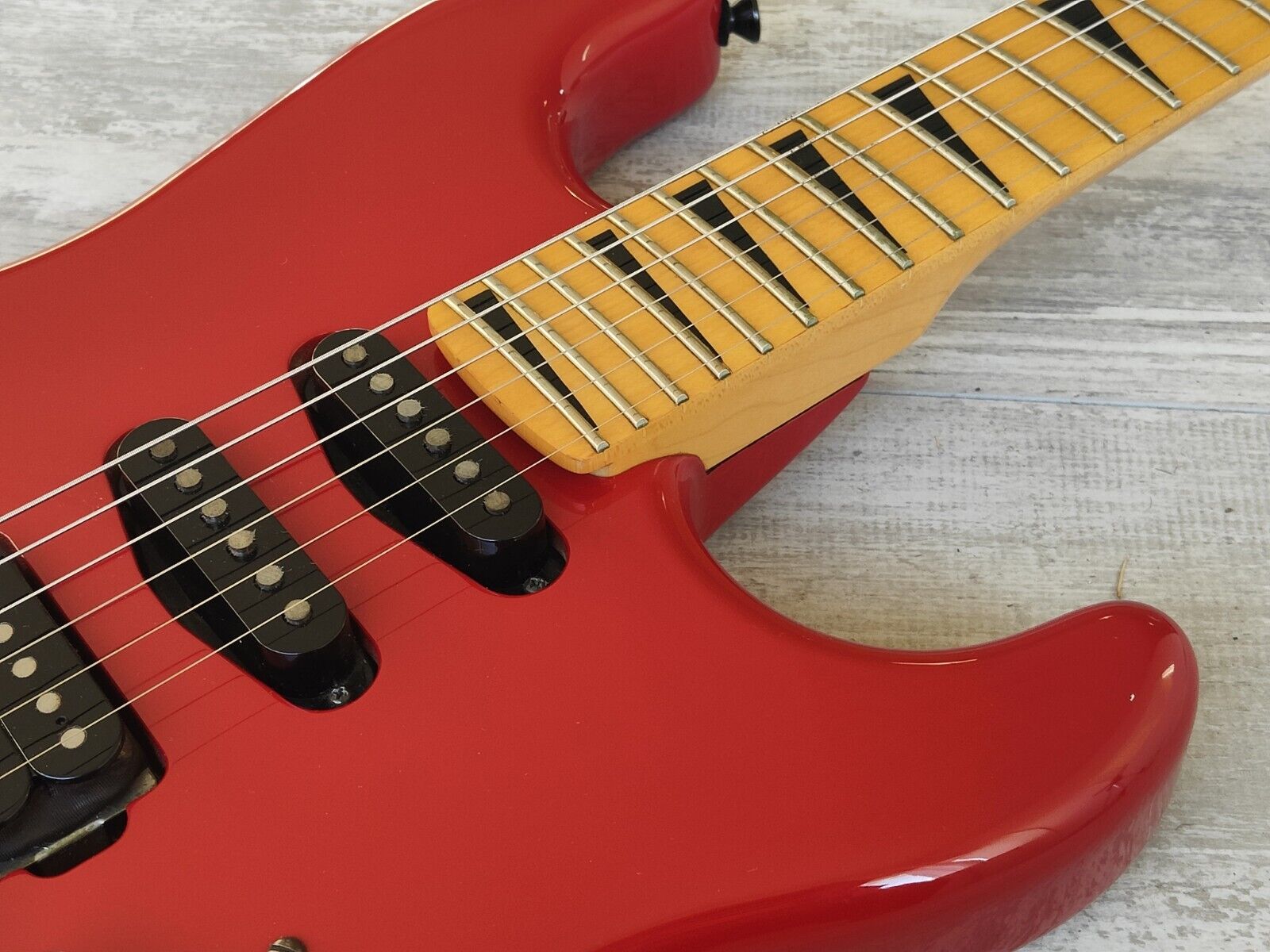 Pro Ceed Custom Guitars (by ESP Japan) Custom Made Superstrat (Red)