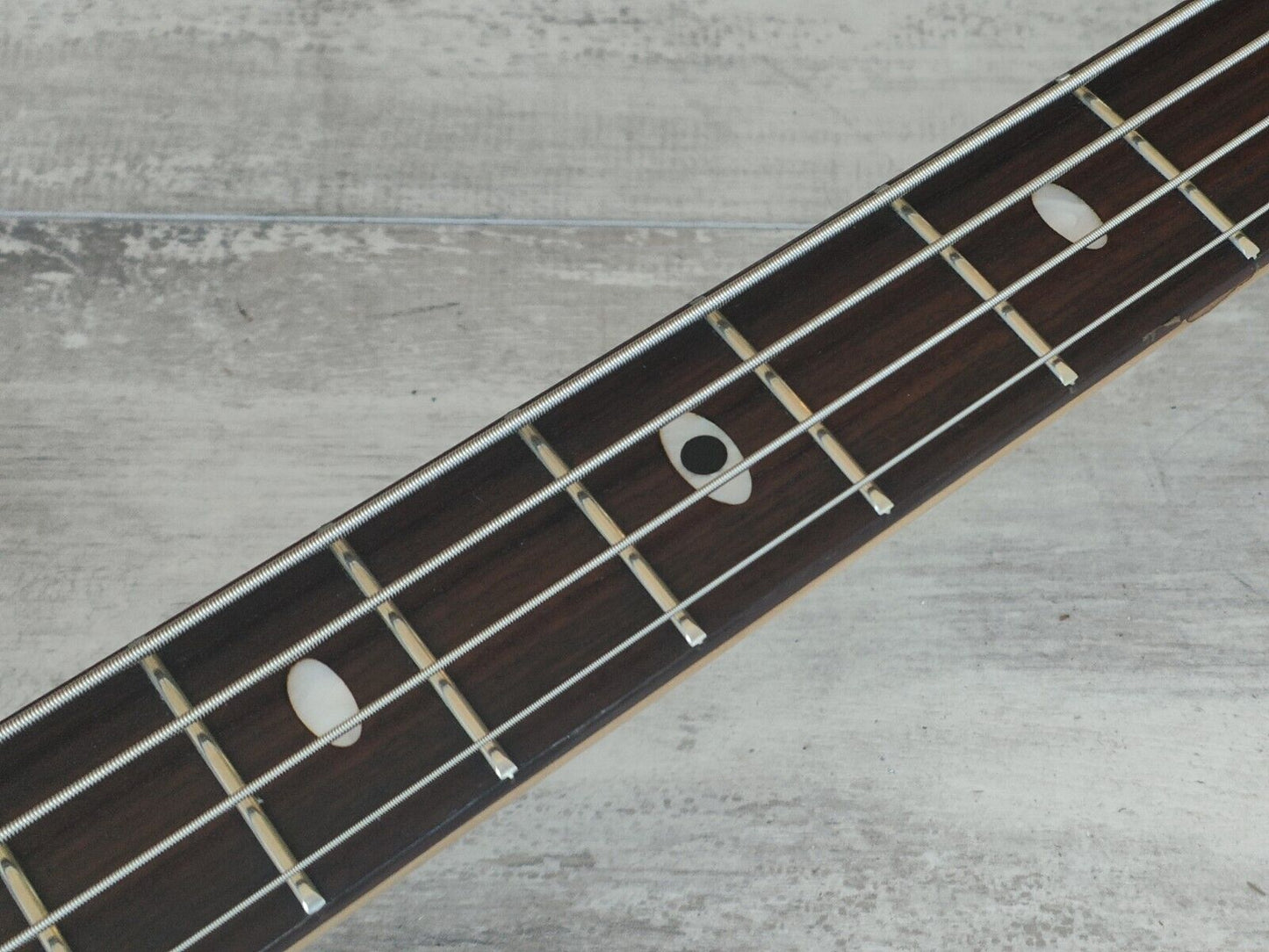 1980 Aria Pro II Japan RSB-600 Neckthrough Electric Bass (Japan Brown)