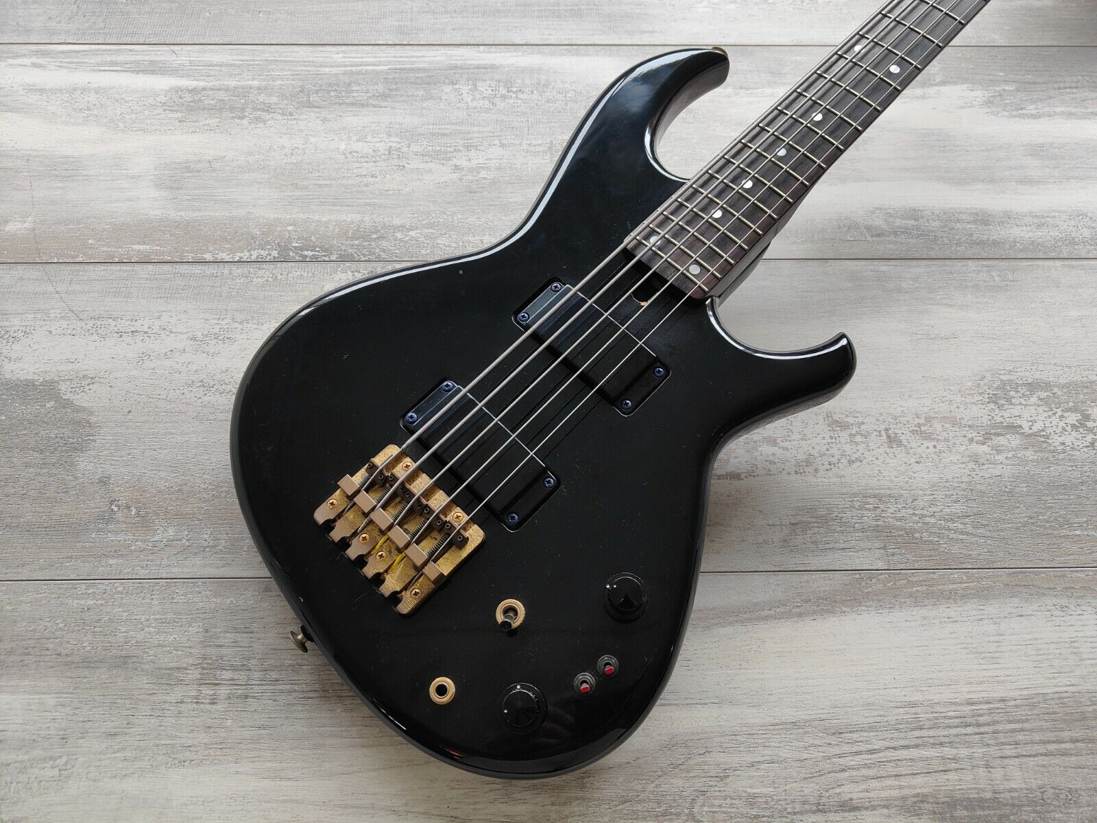 1984 Aria Pro II Japan RSB Deluxe 5-String Bass (Black)