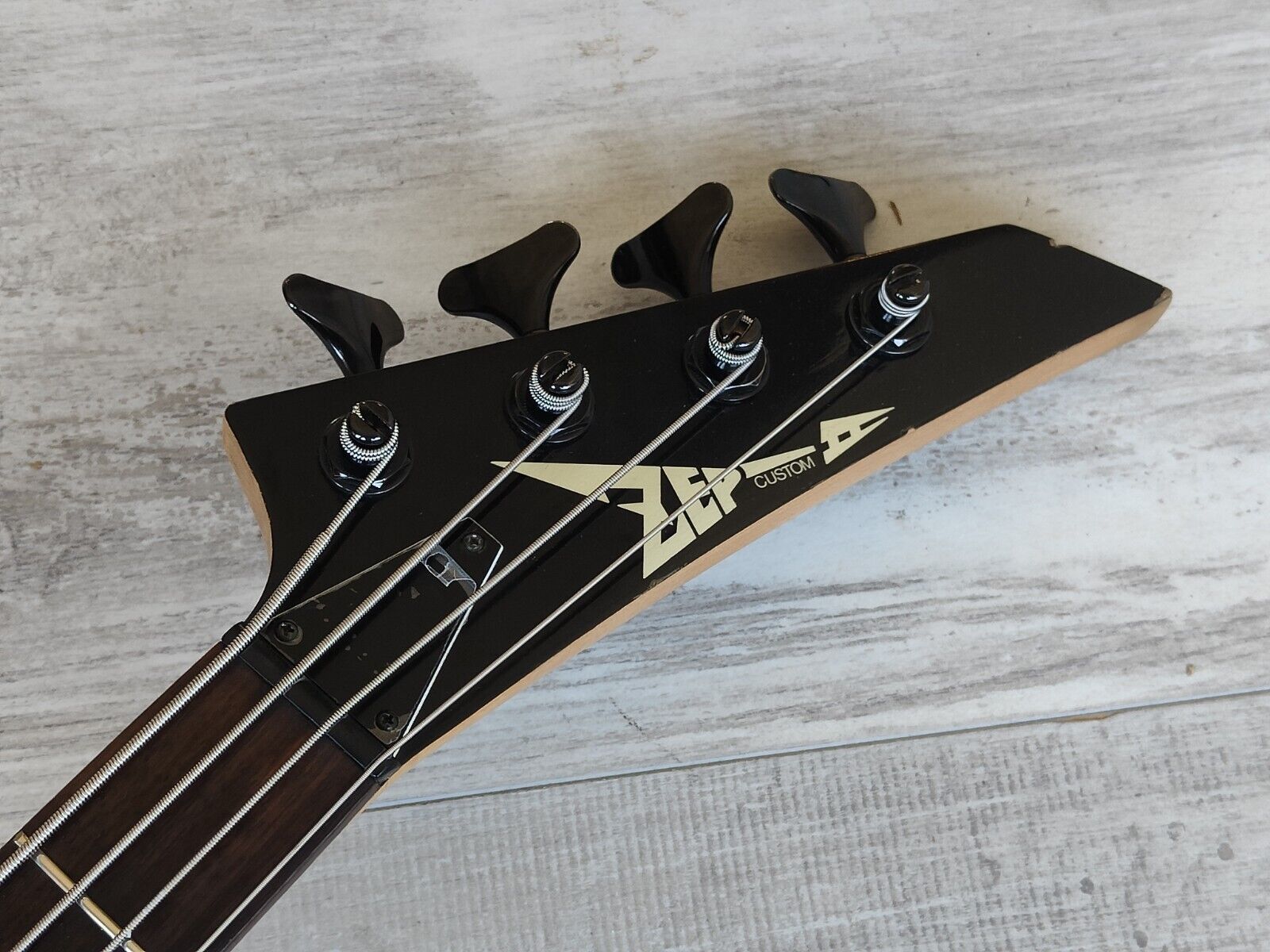 1980's ZEP-II by ESP PJZ-98 PJ Bass (Black) – Cool Old Guitars