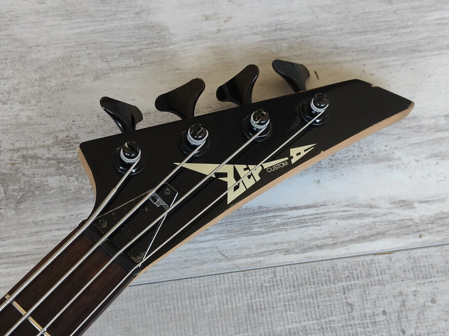 1980's ZEP-II by ESP PJZ-98 PJ Bass (Black)