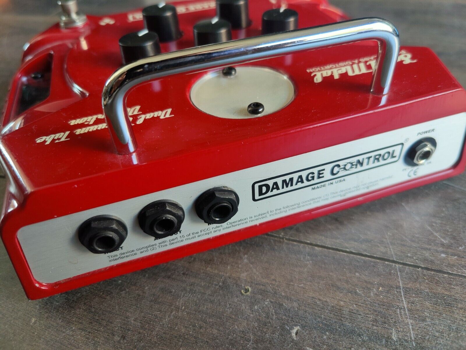 Damage Control (Strymon) Solid Metal Tube Distortion Effects Pedal