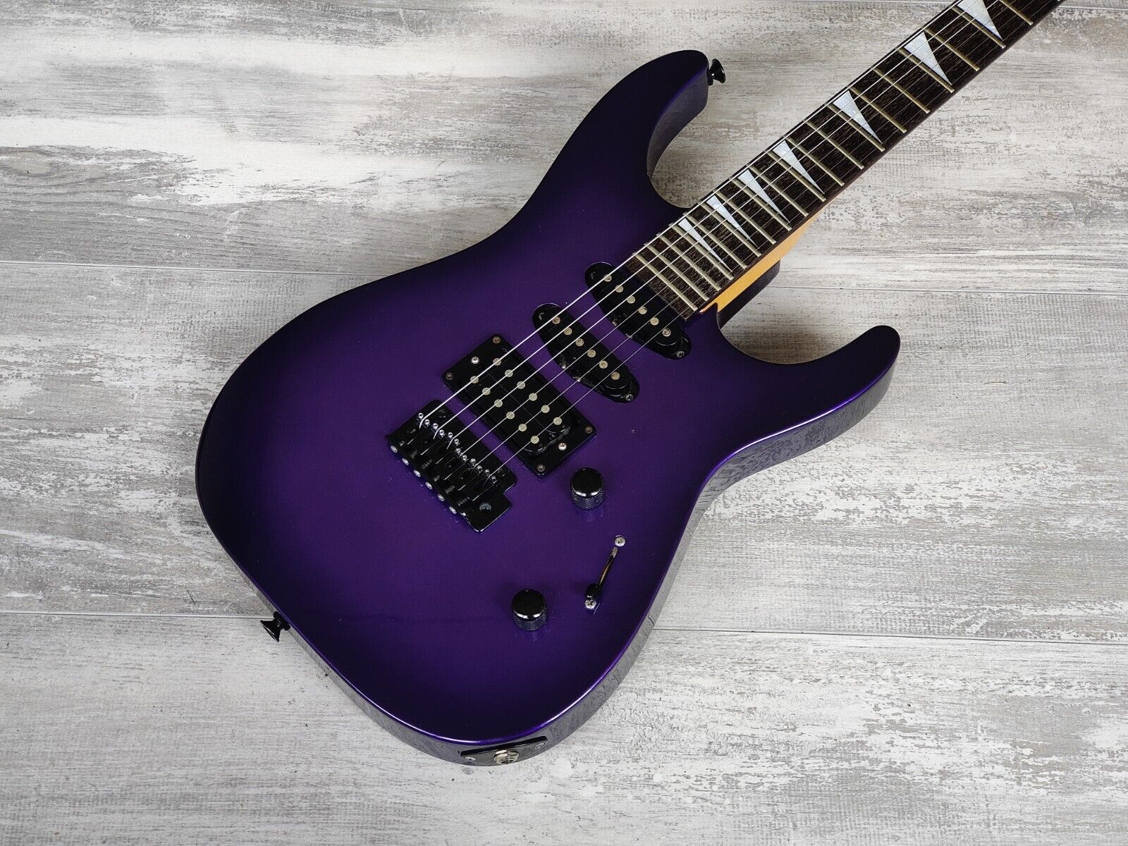 2000 Team GJ Japan by Grover Jackson Dinky Superstrat (Purple) – Cool Old  Guitars