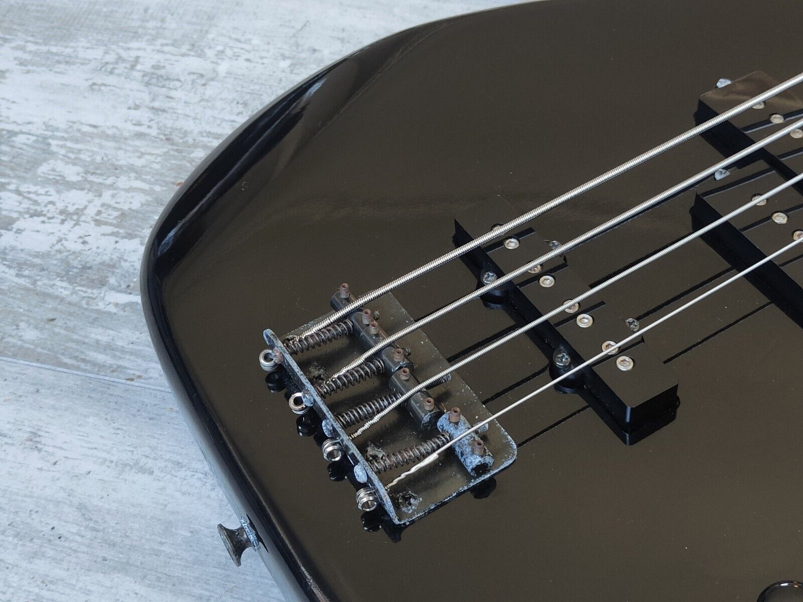 1980's ZEP-II by ESP PJZ-98 PJ Bass (Black)