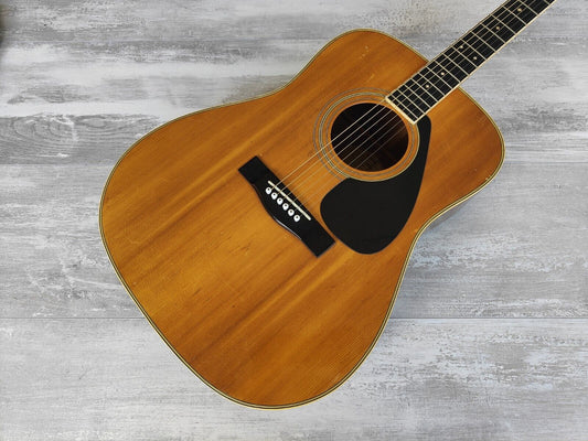 1981 Yamaha FG-250D Japanese Vintage Dreadnought Acoustic Guitar (Natural)