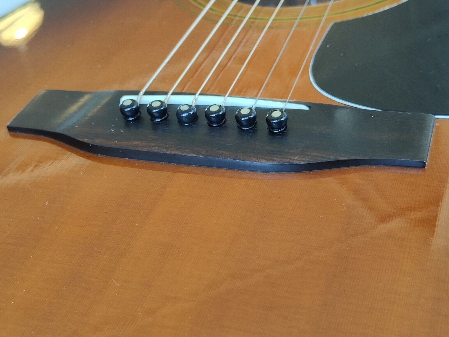 1982 Morris W-50 Japanese Vintage Acoustic Dreadnought Guitar (Brown Sunburst)