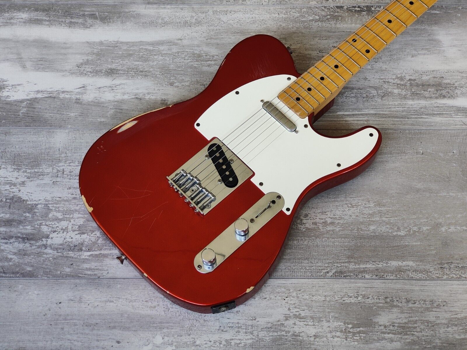 1994 Fender Japan TL-STD Telecaster Standard (Candy Apple Red)