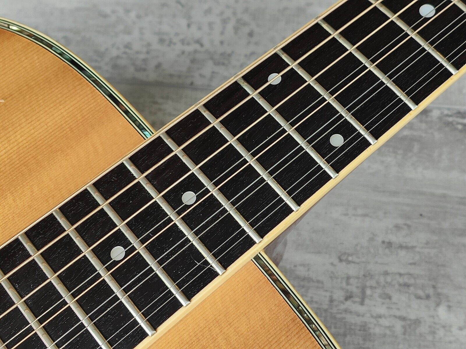 1980 Morris BW-50 Japanese Vintage 9-String Acoustic Dreadnought (Natural)