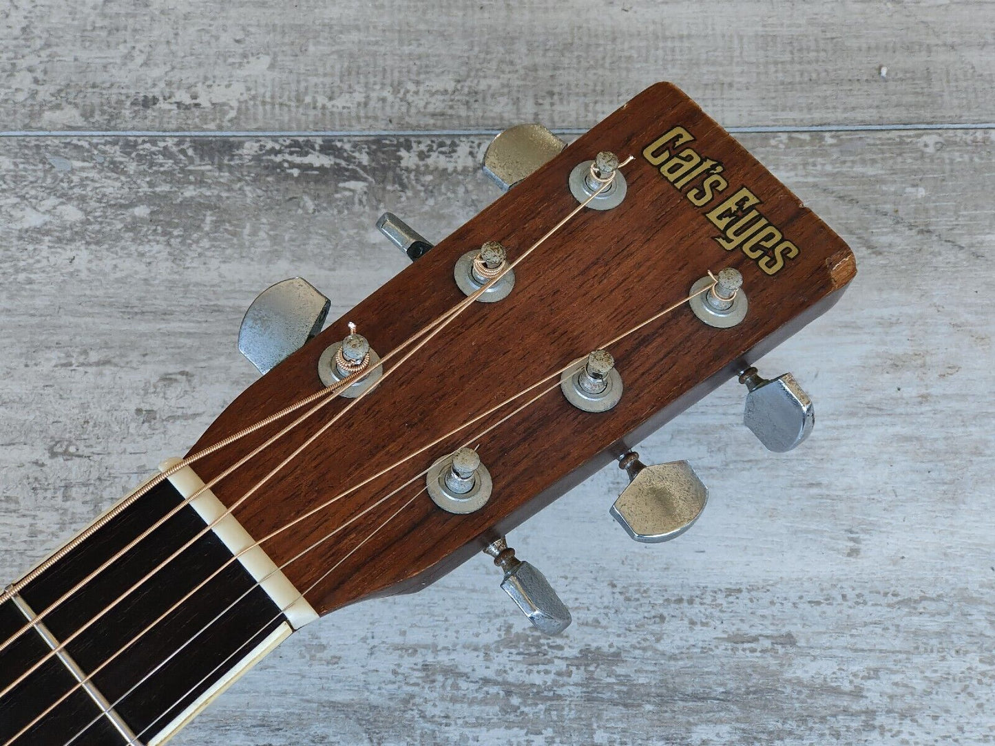 1980's Tokai Cat's Eyes CE-200 Japanese Vintage Acoustic Guitar (Natural)