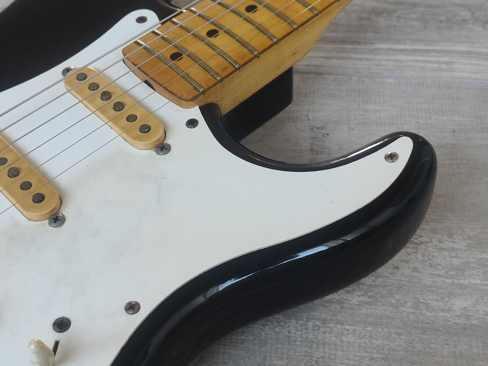 1978 Tokai ST-42 Springy Sound '58 Reissue Stratocaster (Black)