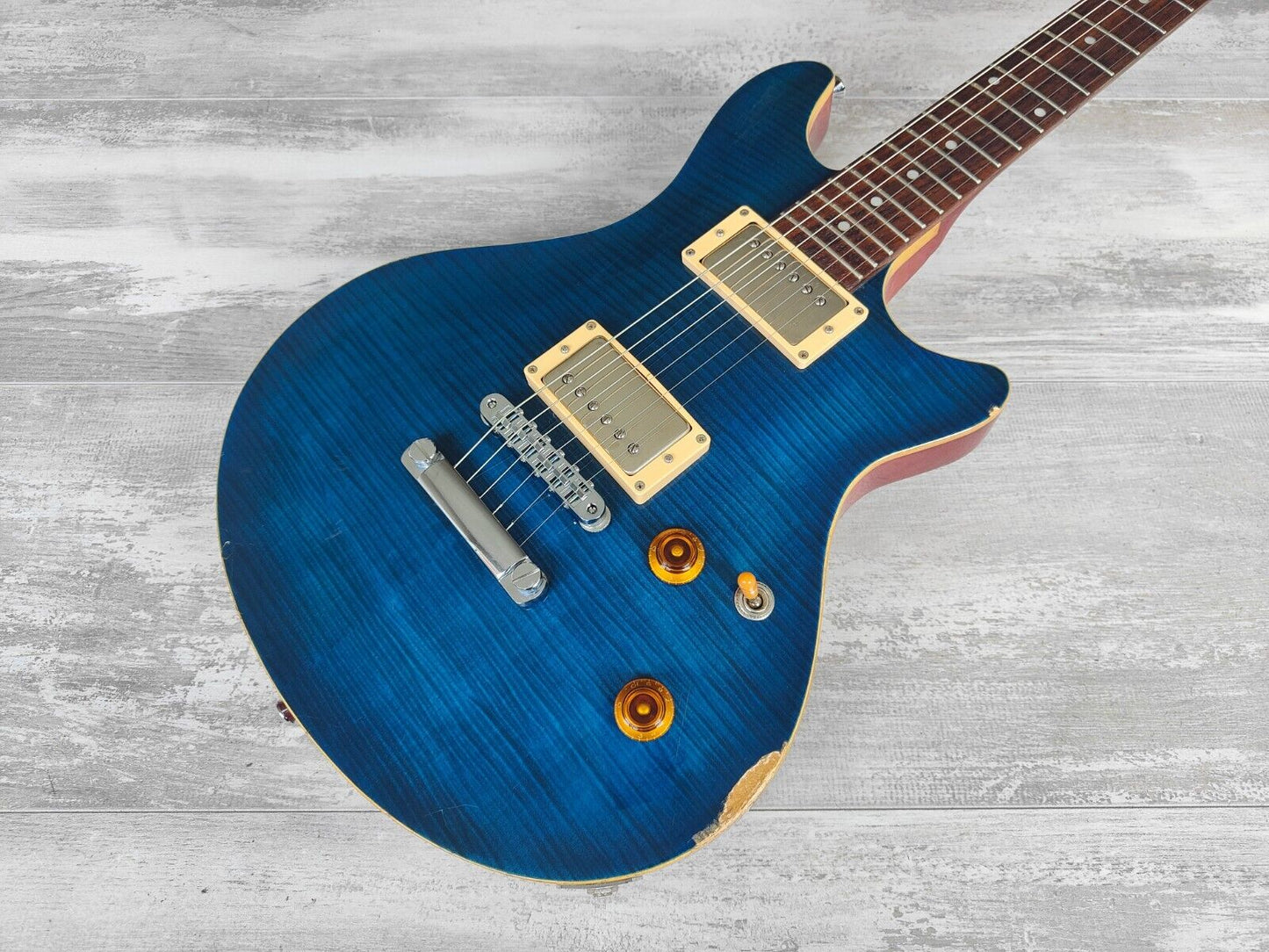 2008 Edwards (by ESP) Japan E-PO-100D Potbelly (See Thru Blue)