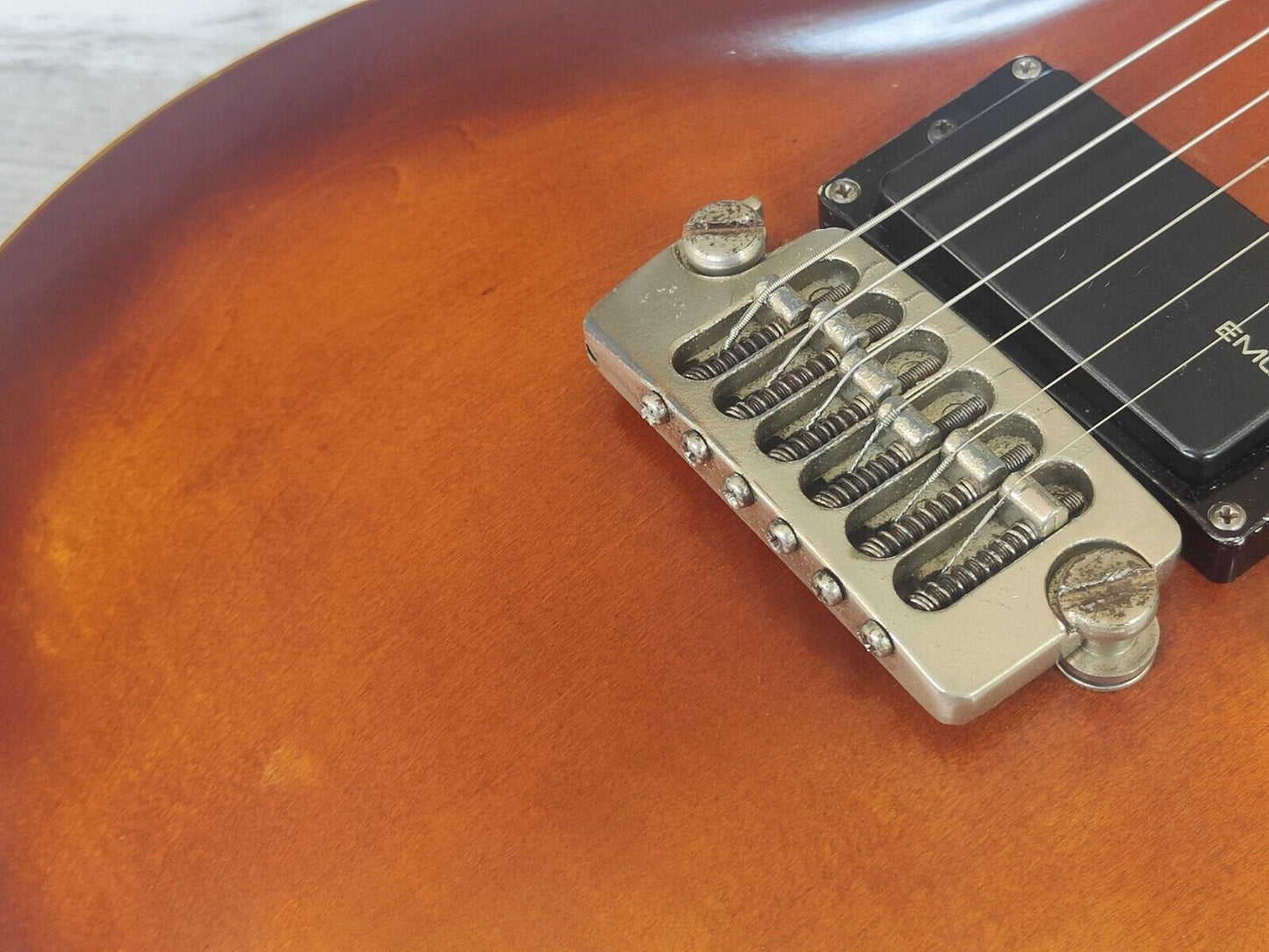 1978 Aria Pro II Japan PE-1500 Prototype Series Single Cutaway (Violin Finish)