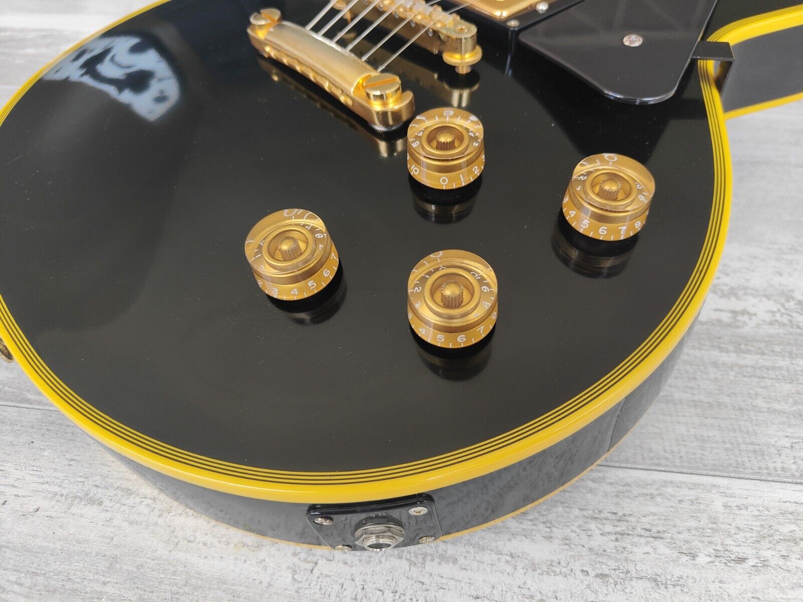 2006 Edwards Japan (by ESP) E-LP-113LTC Les Paul Custom (Black)