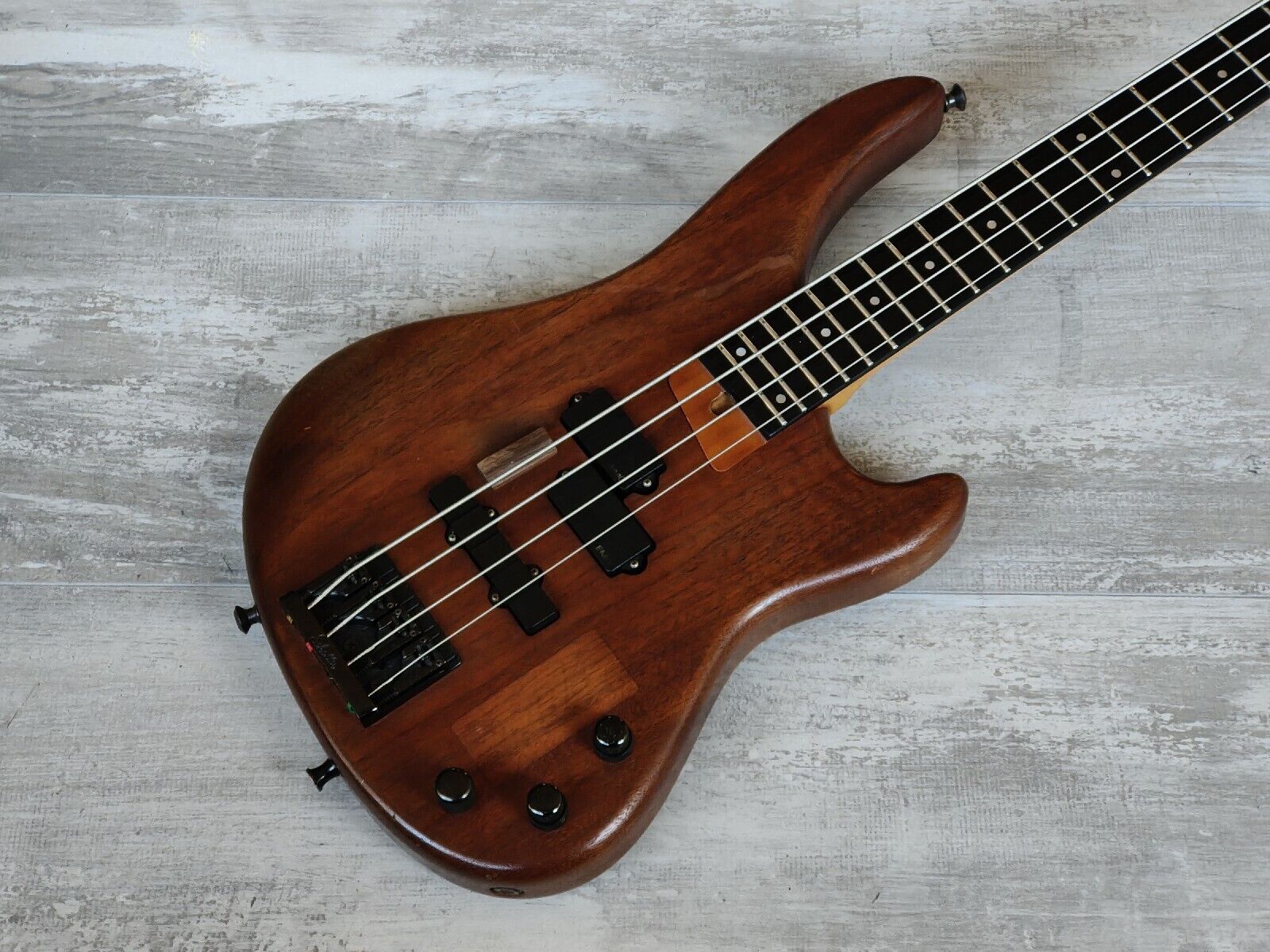 1980's P-Project (by Fernandes Japan) PUM-4 PJ Bass (Dark Brown)