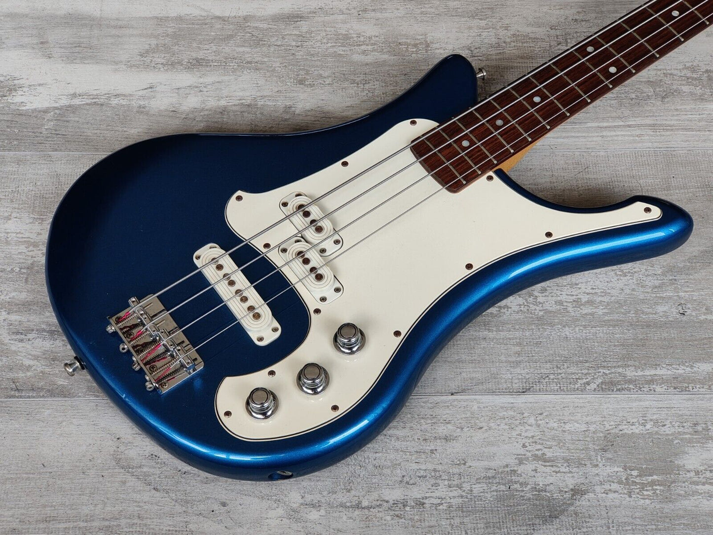 2000's Yamaha SBV-550 Samurai Bass (Metallic Blue)