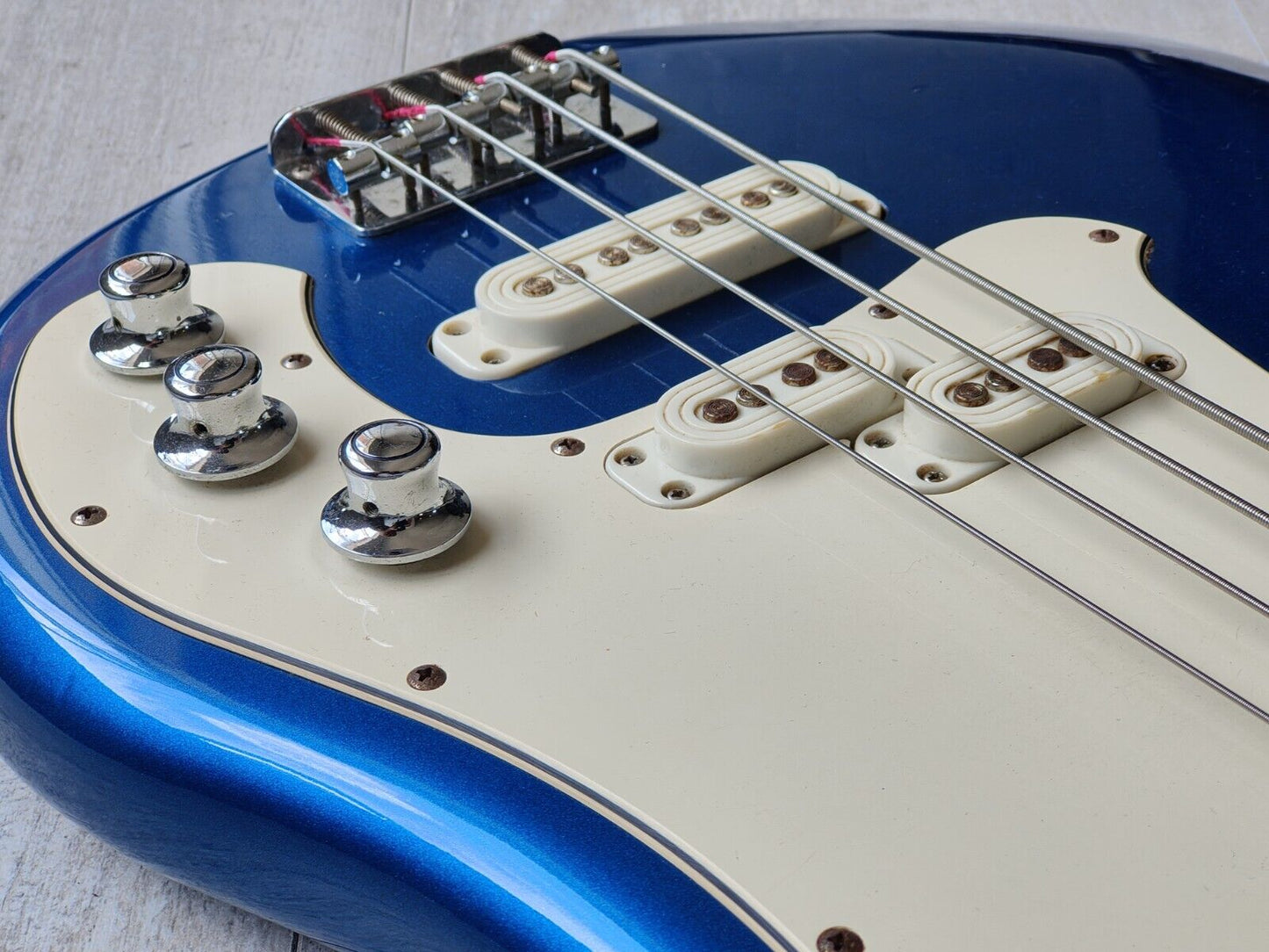 2000's Yamaha SBV-550 Samurai Bass (Metallic Blue)