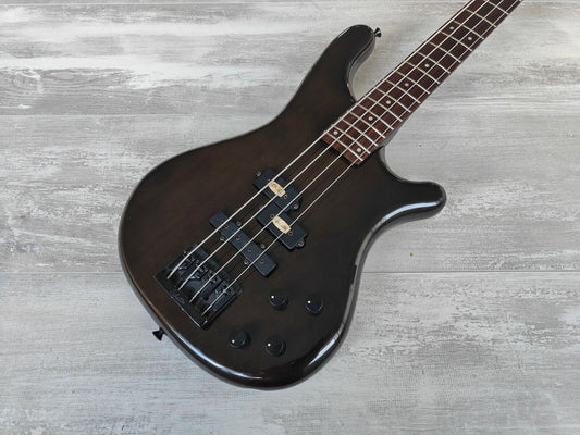 1989 Rockoon Japan (by Kawai) KRB-55PJ Bass (See Through Brown)