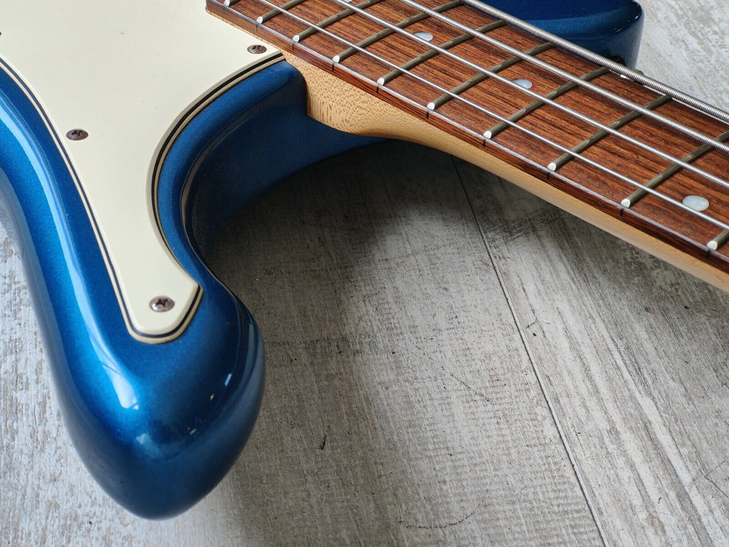 2000's Yamaha SBV-550 Samurai Bass (Metallic Blue)