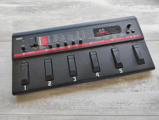 Vintage Korg A5 Guitar Multi Effects Pedal