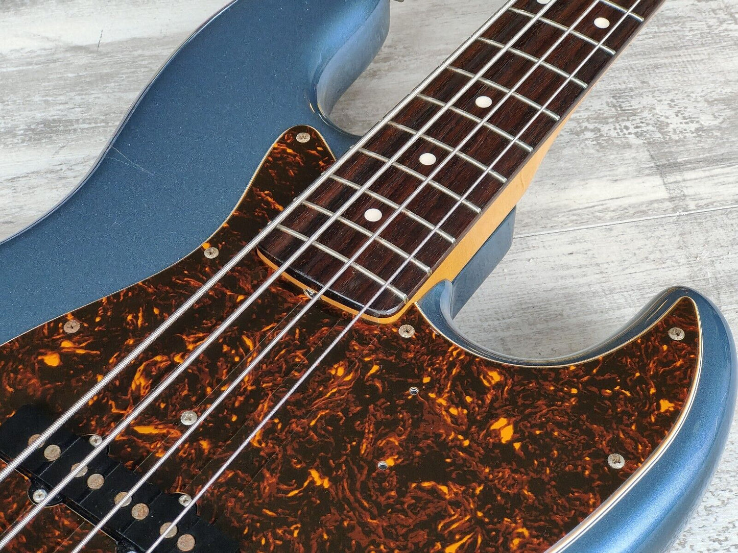 2010 Fender Japan JB62 '62 Reissue Jazz Bass (Ice Blue Metallic)