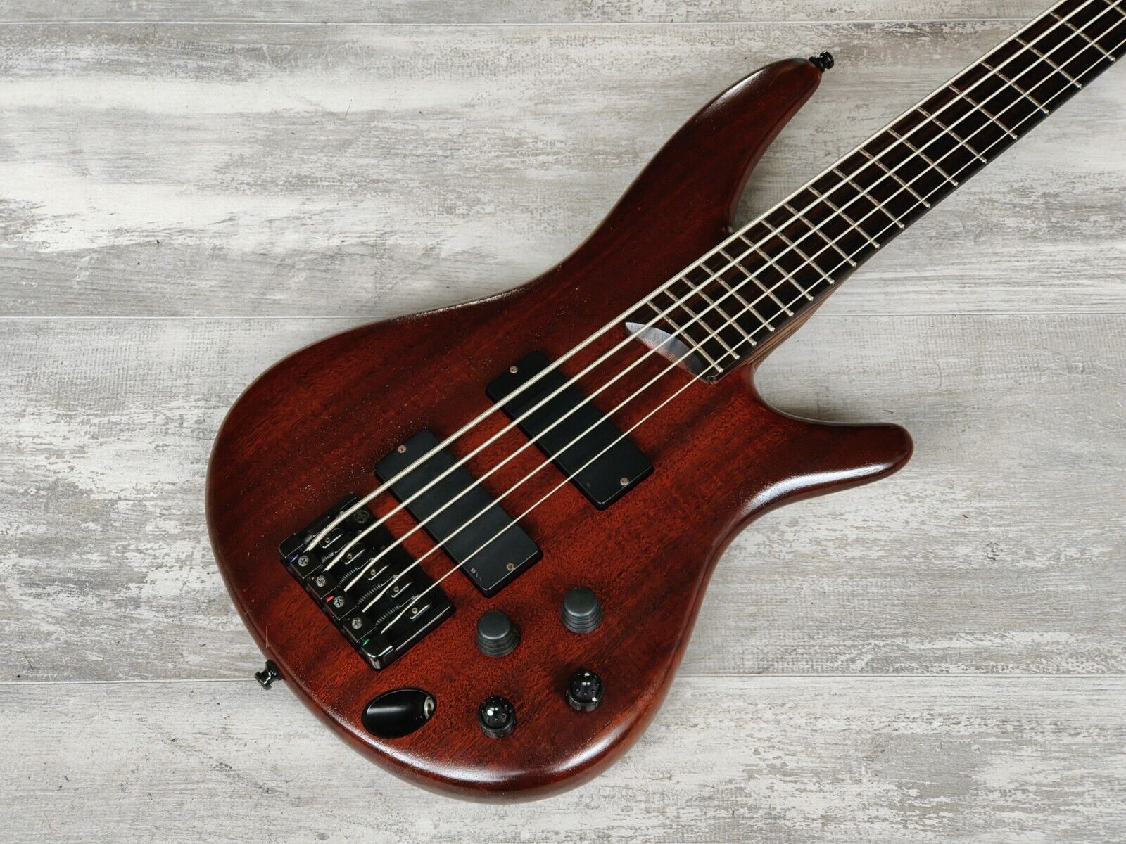 2001 Ibanez Japan SR755 SDGR Sound Gear 5-String Bass (Walnut 