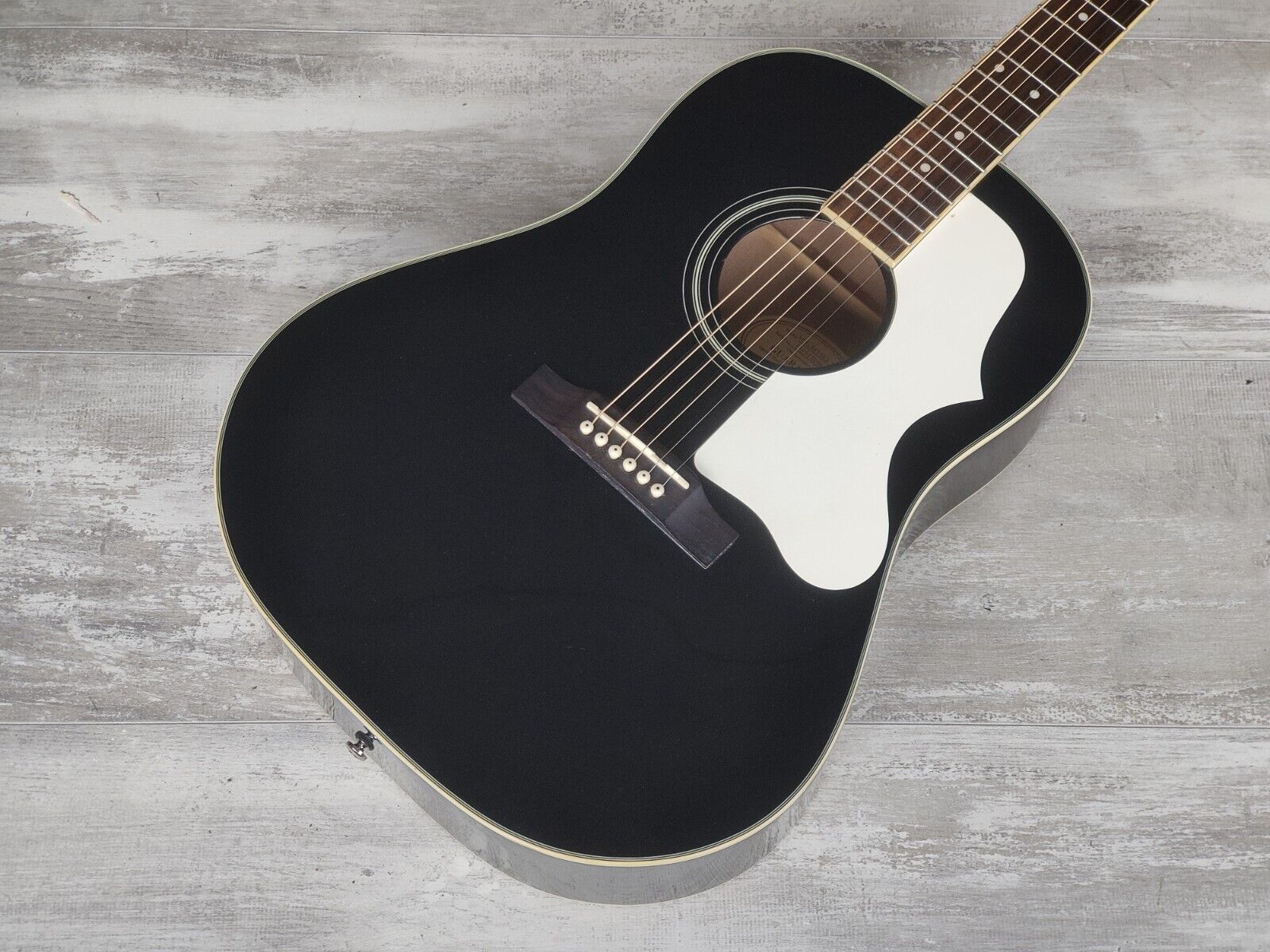 2011 Epiphone Limited Edition 1963 EJ-45S/EB Acoustic Guitar (Ebony)