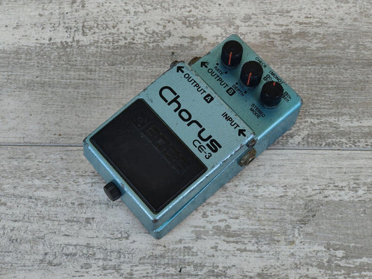 1986 Boss Japan CE-3 Vintage Stereo Chrorus Pedal