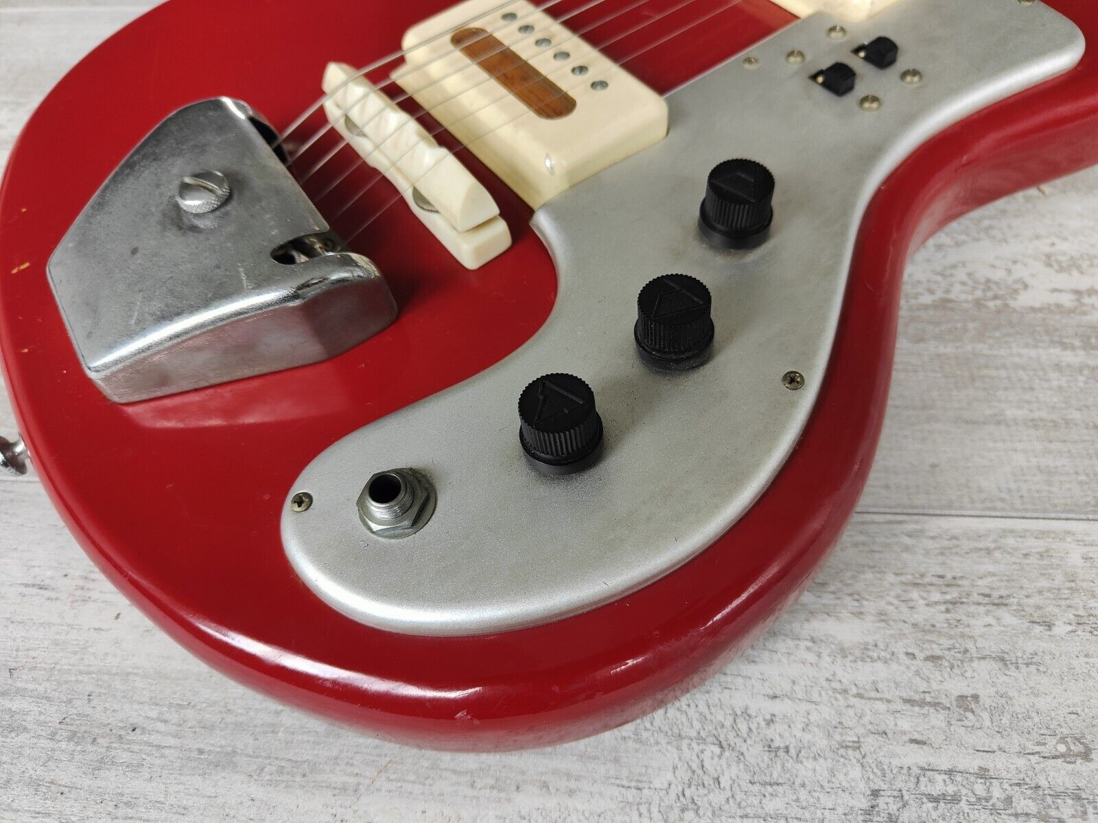 1960's Guyatone Japan LG-85T Electric Guitar (Dakota Red) – Cool Old Guitars