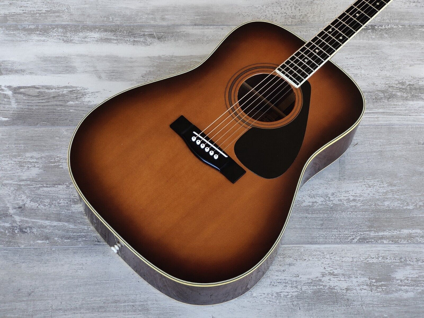 1980 Yamaha FG-400S Japanese Dreadnought Acoustic Guitar (Sunburst)